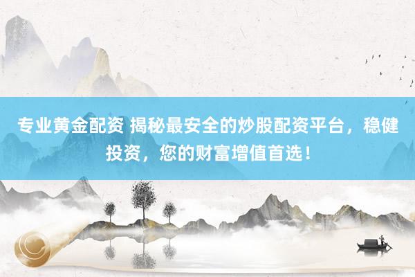 专业黄金配资 揭秘最安全的炒股配资平台,稳健投资,您的财富增值首选!
